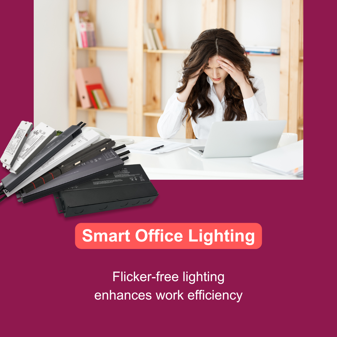 Office flicker-freeLighting-Suretron 2
