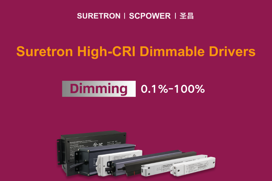 Deep Dimming with Consistently High CRI-Suretron