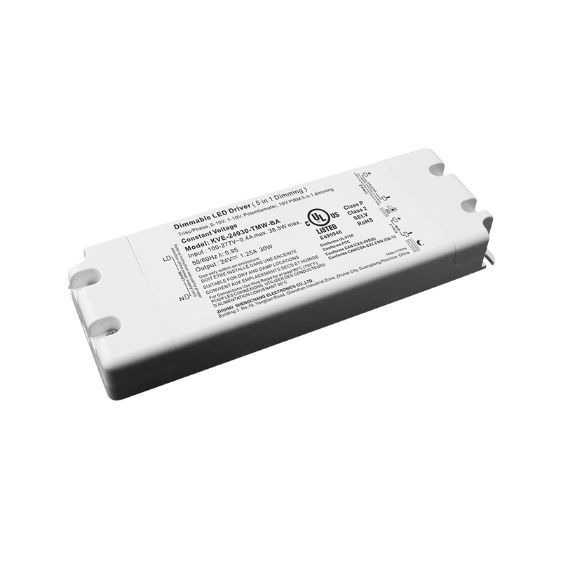 30W Triac 0-10V Dimmable LED Drivers CV