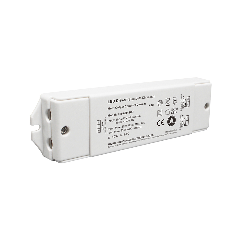 20W Dimming CCT 1 - 2 κανάλια ble casambi σταθερό ρεύμα οδήγησης LED 0 - 650mA 6 - 42 Volt για πίνακα LED