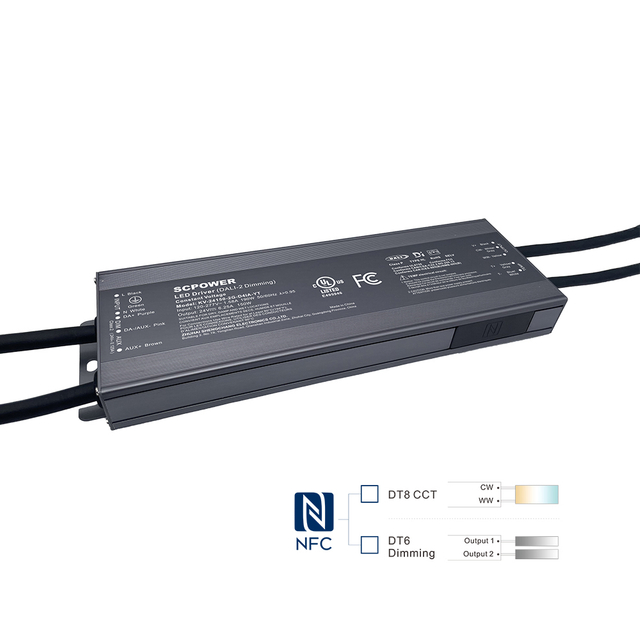 D4P 150 200 watt CV Push DALI-2 D4i Drivers Tunable White DT8 or DT6 CCT address mode