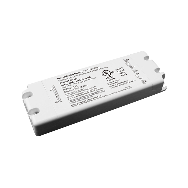 60W 80W 96W 100W Triac 0-10V Dimmable LED Drivers CV