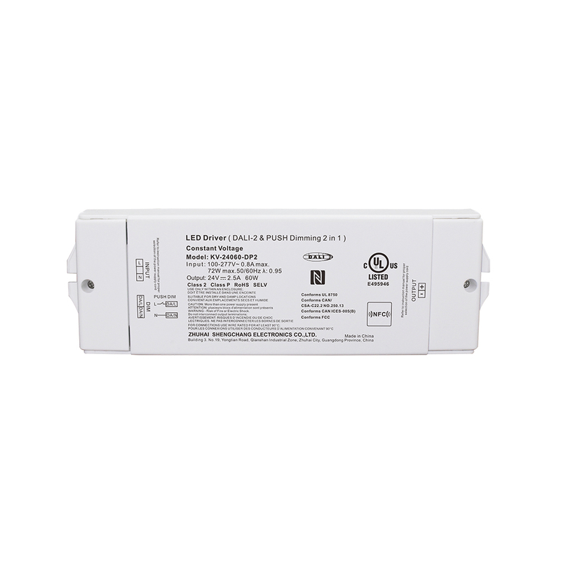 DP2 60W 75W 90W CV DALI 2 Push LED Driver for LED Lamp