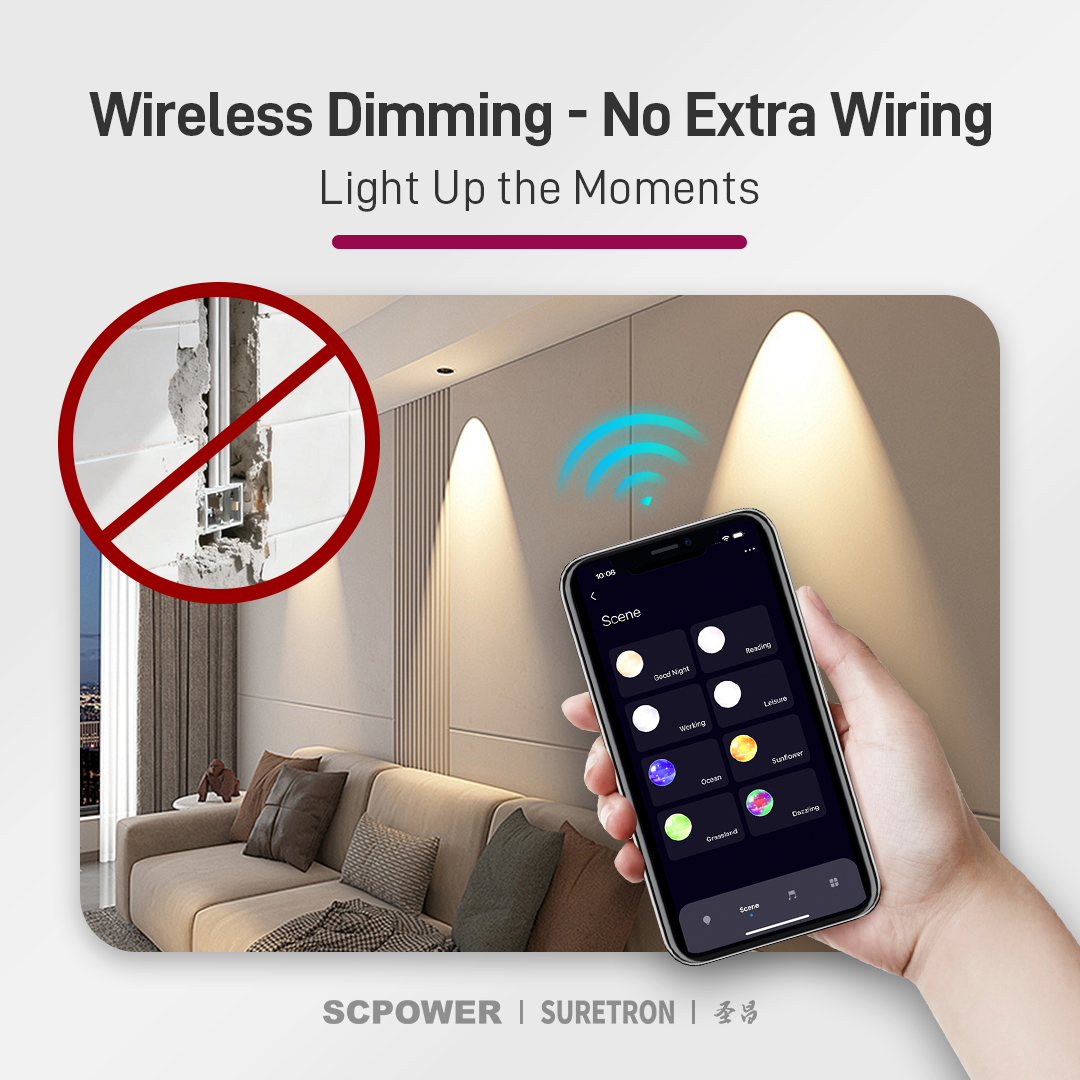 Suretron-wireless dimming led driver