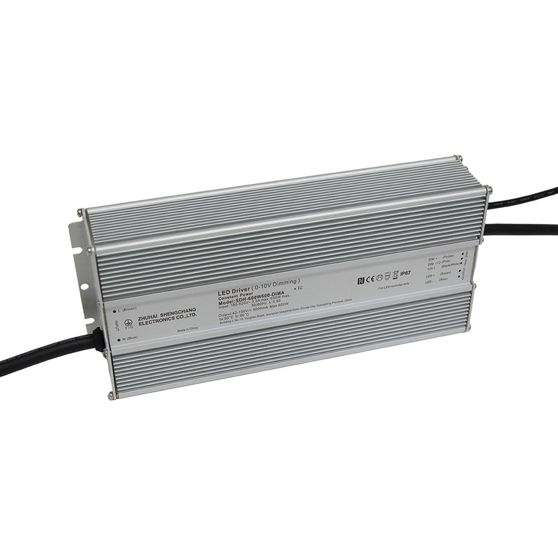 100W 150W 200W 240W 320W 480W 600W 800W 0-10V απομονωμένο οδηγό LED 220-480V AC