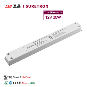 30W 12V 24V 36V 48V DC 100-277Vac (us) Constant Votage Triac Led-driver