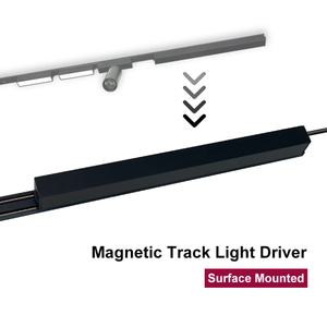 96W 100W 150W 200W Magnetic Track Lighting Heads H Type Rail Triac 0-10V Dimmable LED Driver 24V 48V DC