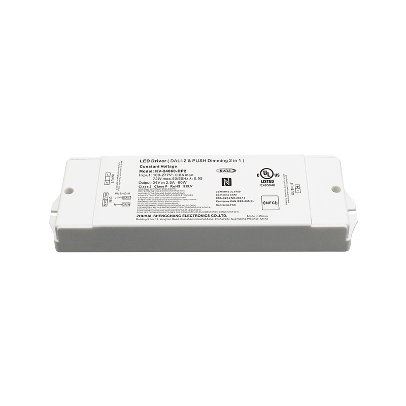 DP2 60W 75W 90W CV DALI 2 Push LED Driver for LED Lamp