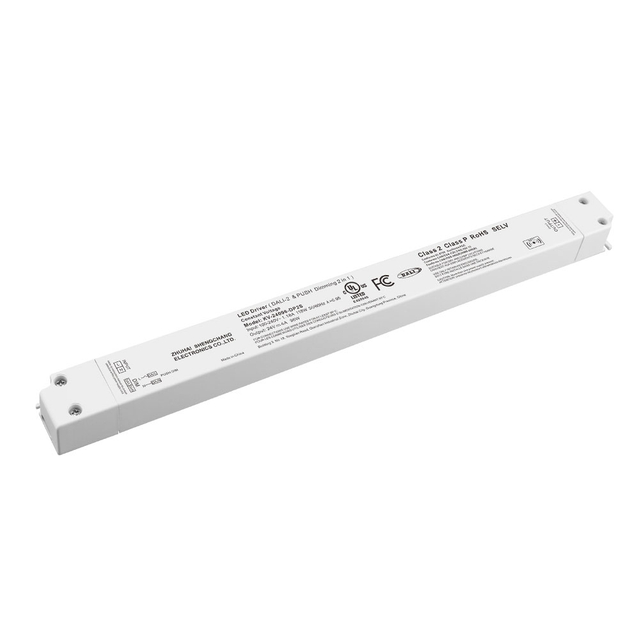 DP2 96W 100W CV DALI 2 Push Dimmable LED Driver Linear Plastic