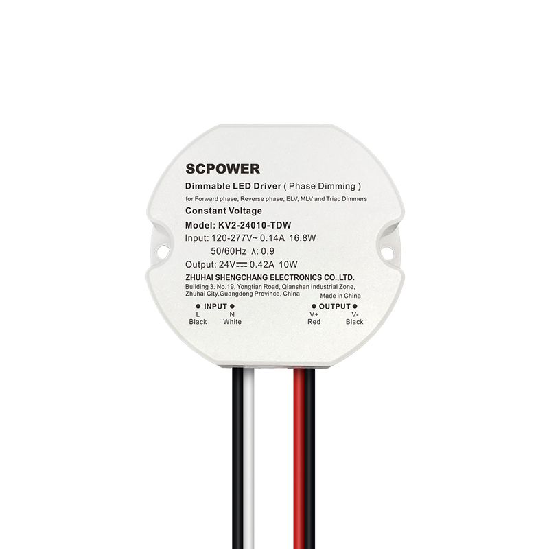 10W 15W 20W 25W 30W 40W CV Triac Dimmable LED Driver Round ELV MLV LED Lighting