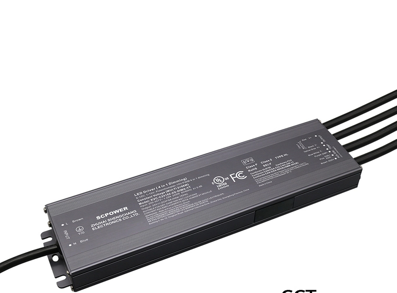 192W CCT 0-10V&nbsp;Dimmable Constant Voltage LEDDriver 24V 36V 48V DC