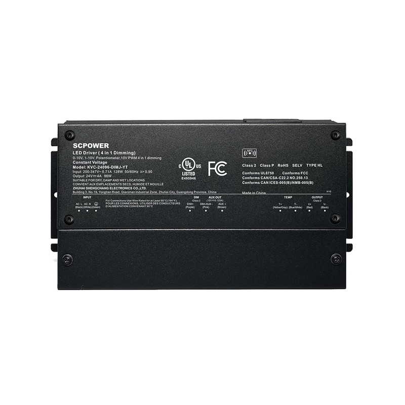 288W 300W 0-10V RGB AC 200V 347V to 12V 24V 36V 48V DC Constant Voltage Programmable LED Drivers Waterproof