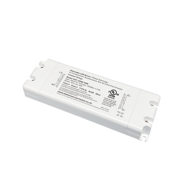 60W Triac Dimmable LED Power Supply CV 12 24 36 48 V