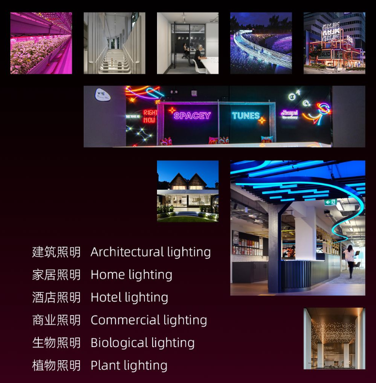 Commercial lighting with Casambi system