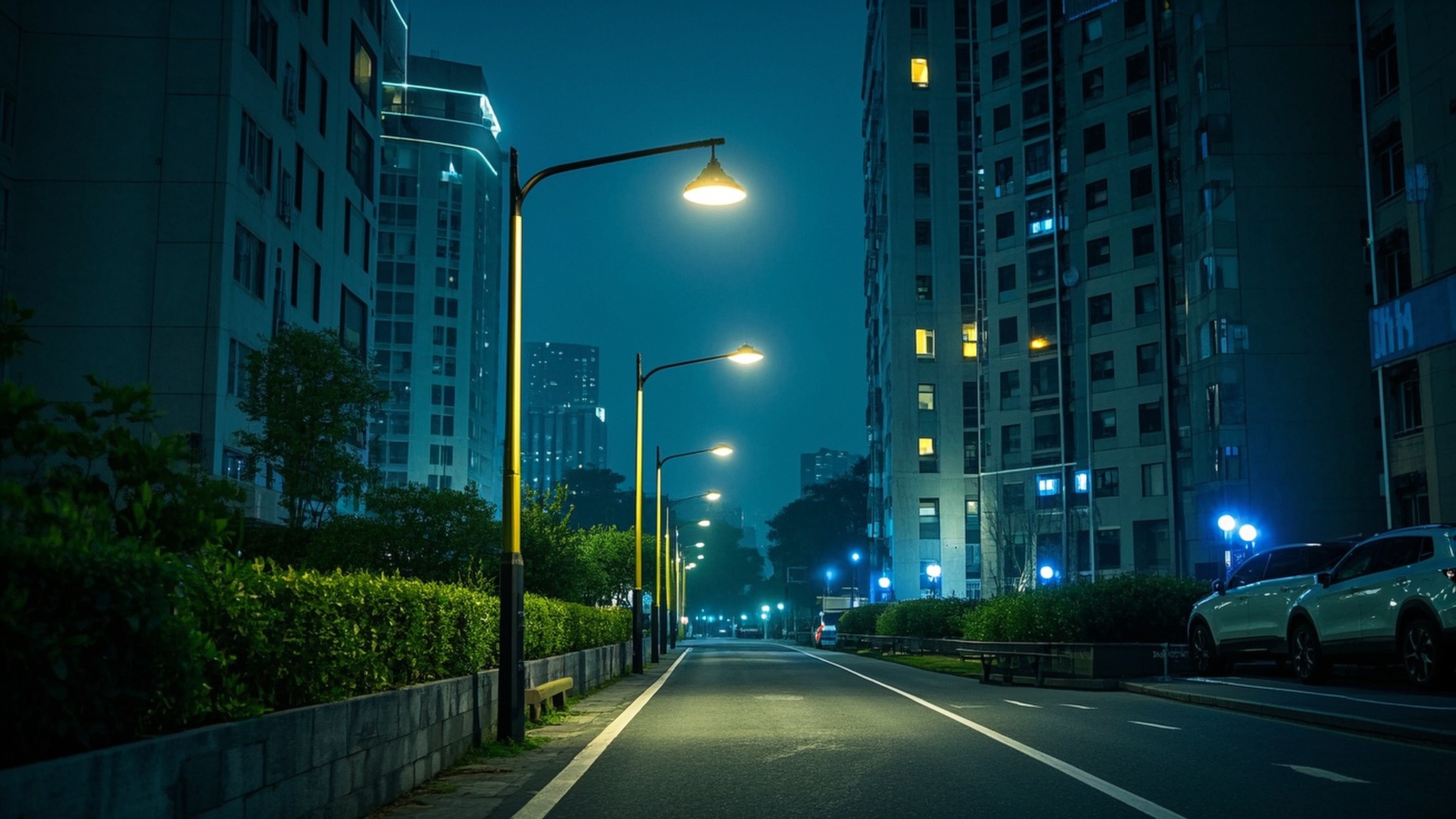 道路照明配图