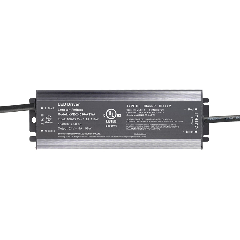 30W 60W 80W 96W 100W 120W 150W 200W 300W 500W 600W CV IP66 LED লাইটৰ বাবে চুইচিং শক্তি যোগান 100-277V