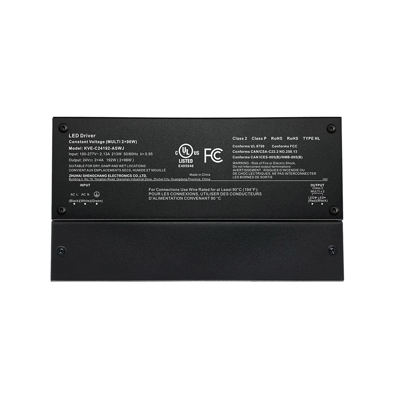 180W 192W 288W 300W CV Clase 2 Flicker-free-Fremker ukax hierro jark’aqañ utampiw ch’amanchasi.