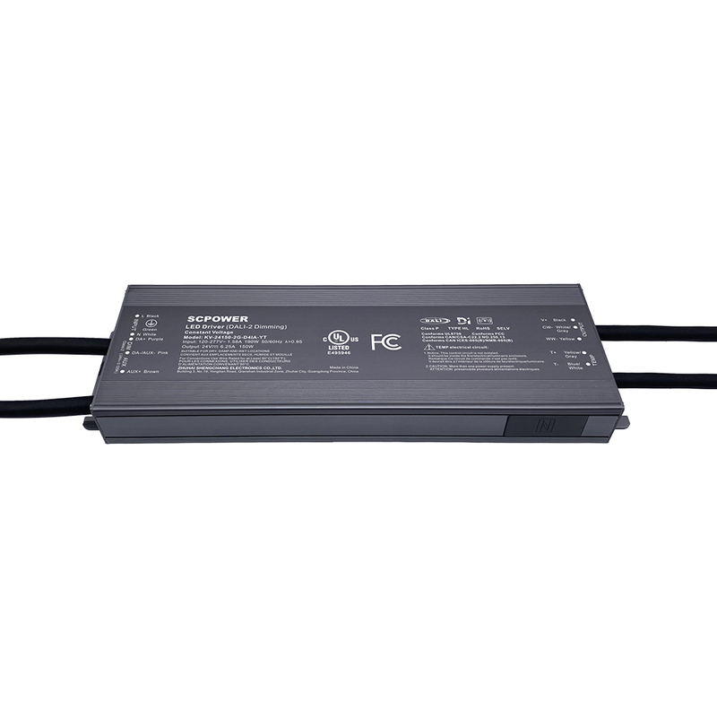 D4P 150 200 watt CV Push DALI-2 D4i Drivers Tunable White DT8 or DT6 CCT address mode