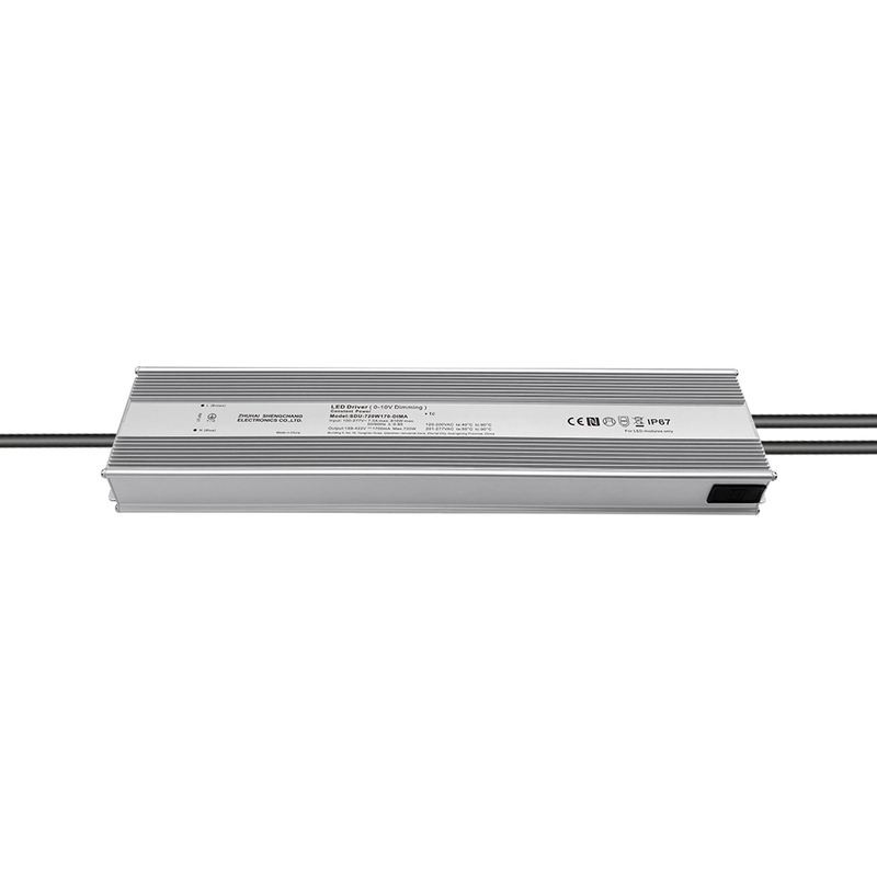 100W 150W 200W 240W 320W 480W 720W 18-422 Volt DC 0-10V IP67 Waterproof LED Driver 120-277V AC