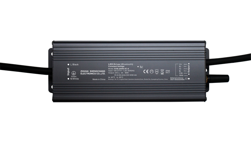 96W 100W 120W RGB CW 1 - 5 Channels BLE Dimmable Tuya Silvair Casambi LED Drivers CV 12 24 36 48 Volt