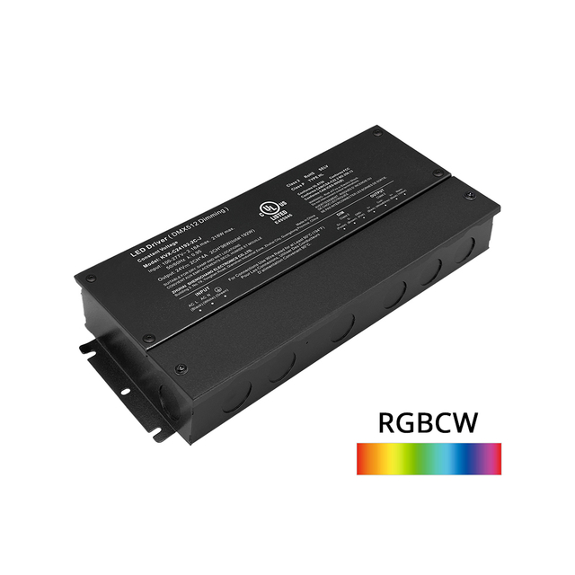 180 192 288 300 Watt Class 2 CV RGB CW DMX Dimmable LED Driver