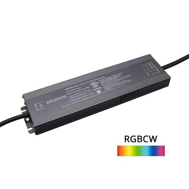 DP2 150W 200W CV RGB CW DALI-2 Push Dimmable LED Driver 1 2 3 4 5 channels