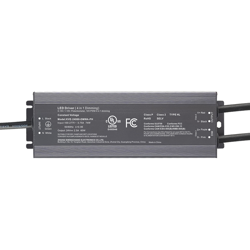 30W 60W 80W 96W 100W 120W 150W 180W 192W 200W 288W 300W 500W 600W CV 0-10V Dimmable LED Power Supplies 12 24 36 48 Volt