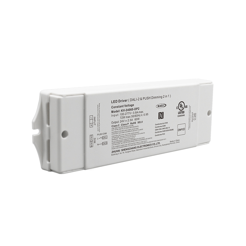 DP2 60W 75W 90W CV DALI 2 Push LED Driver for LED Lamp