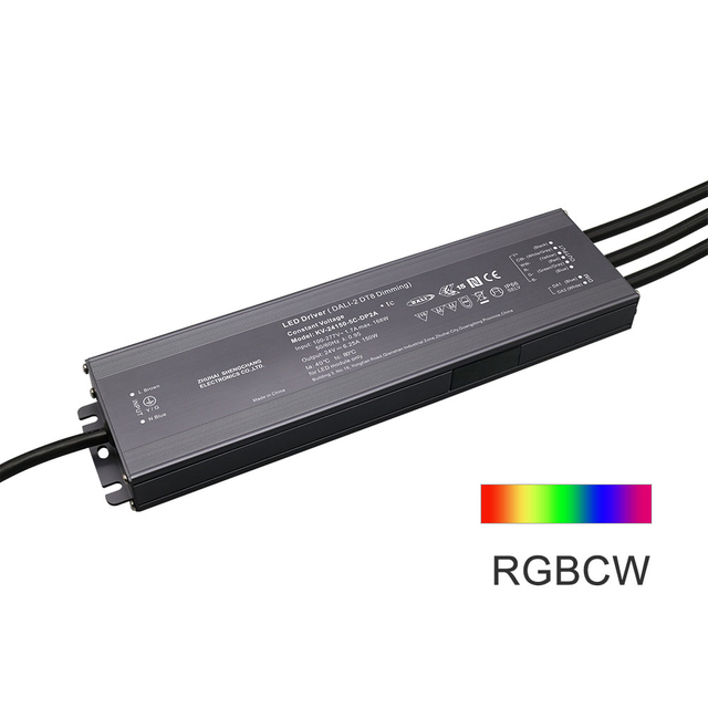 DP2 150W 200W CV RGB CW DALI-2 Push Dimming LED Driver 1 2 3 4 5 channel