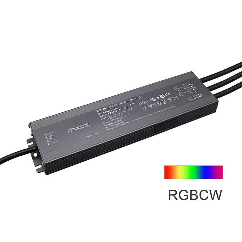 DP2 150W 200W CV RGB CW DALI-2 Push Dimming LED Driver 1 2 3 4 5 channel