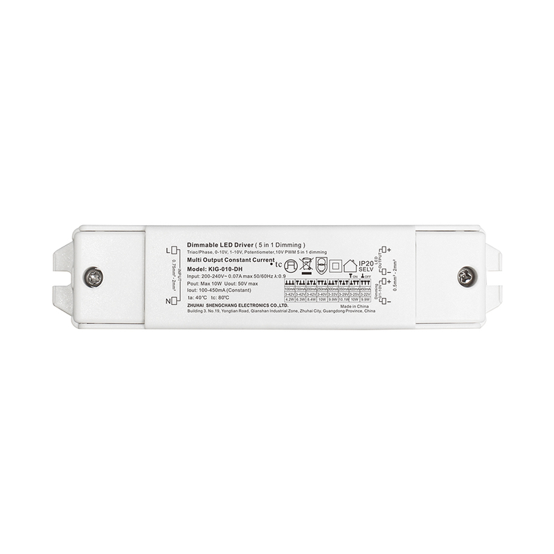 10 20 40 60 Watt CC Triac 0-10V Dimmable LED Driver 220 230 240 Volt