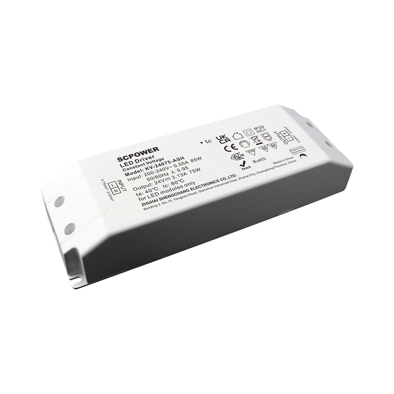 75 90 Watt CV Single-Level Lighting Switching Power Supply Up to 0.9 High Efficiency