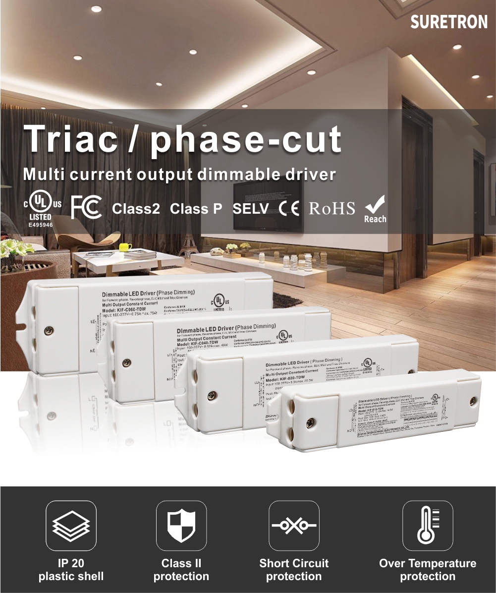 Triac Dimming LED Power Supply 100-277V (1)