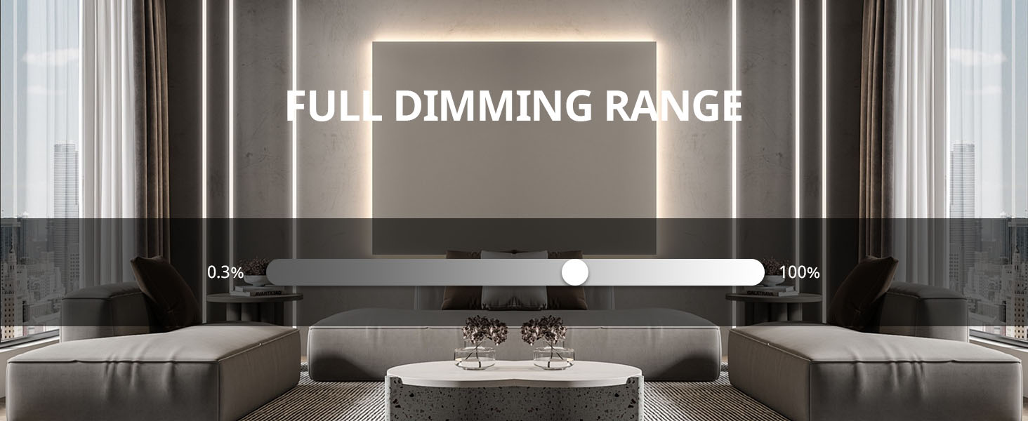 Suretron 1CH Dimming Driver + Dimmer 2 in 1 12v 24v 48v DC Output Full Range Dimming