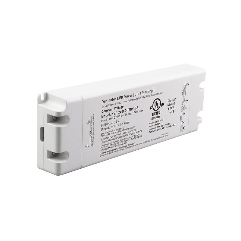 60W 80W 96W 100W Triac 0-10V Dimmable LED Drivers CV