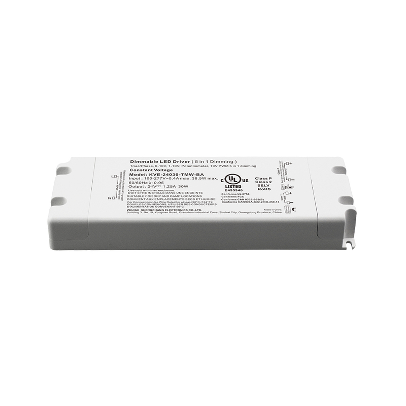 30W Triac 0-10V Dimmable LED Drivers CV