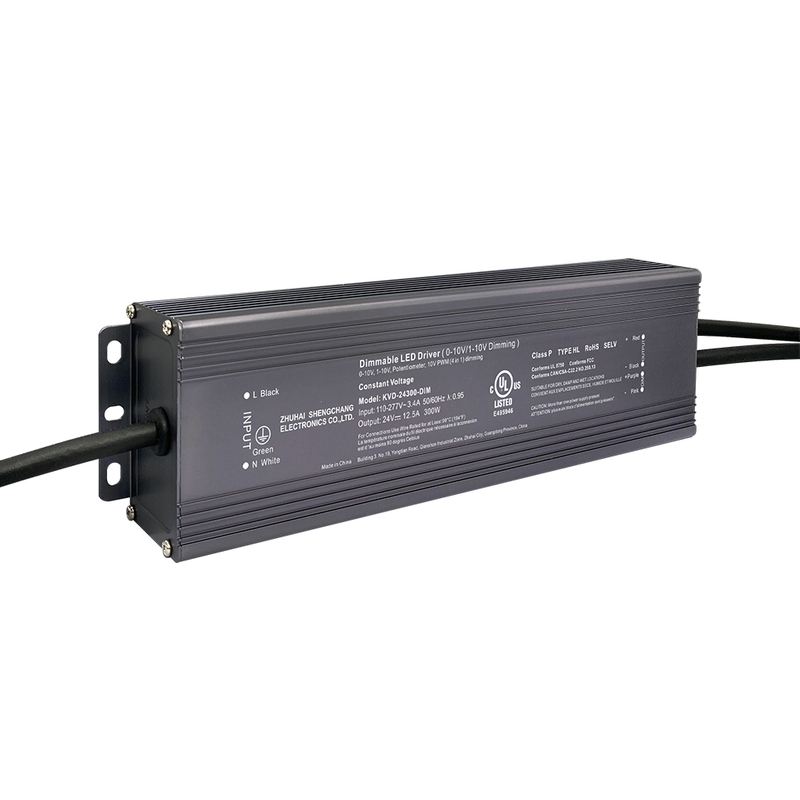 300W CV 0-10V Dimmable LED Power Supply for LEDs