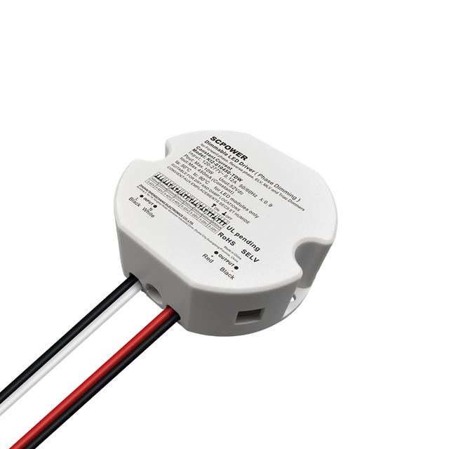 10W 15W 20W 30W 40W 50W Triac Dimmable LED Driver Constant Current Round LED Strip