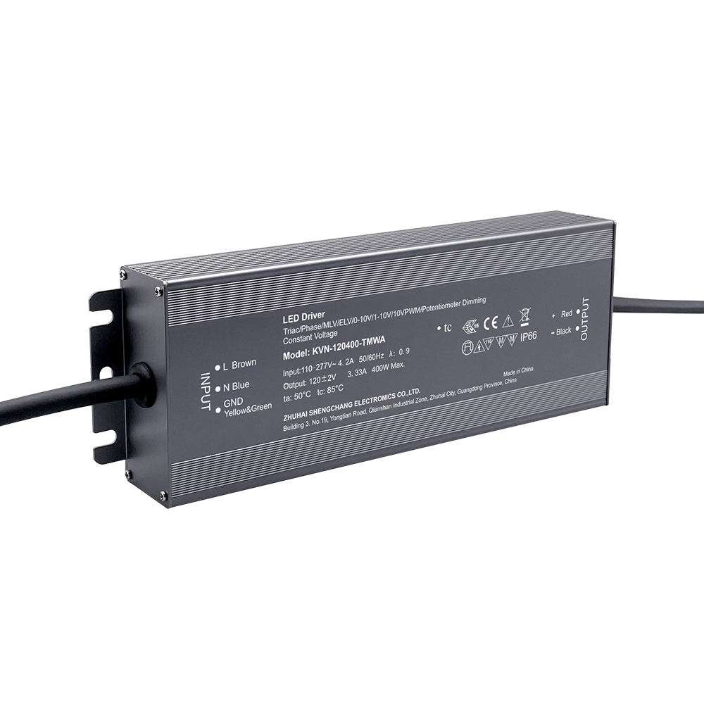150W 200W 400W 600W CV Triac 0-10V LED Strip Power Supply 100-277V to 120V 1.25 5 A DC for LED Light