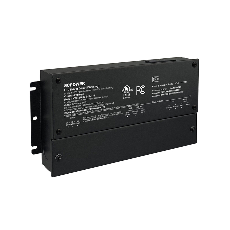 288W 300W 0-10V RGB AC 200V 347V to 12V 24V 36V 48V DC Constant Voltage Programmable LED Drivers Waterproof