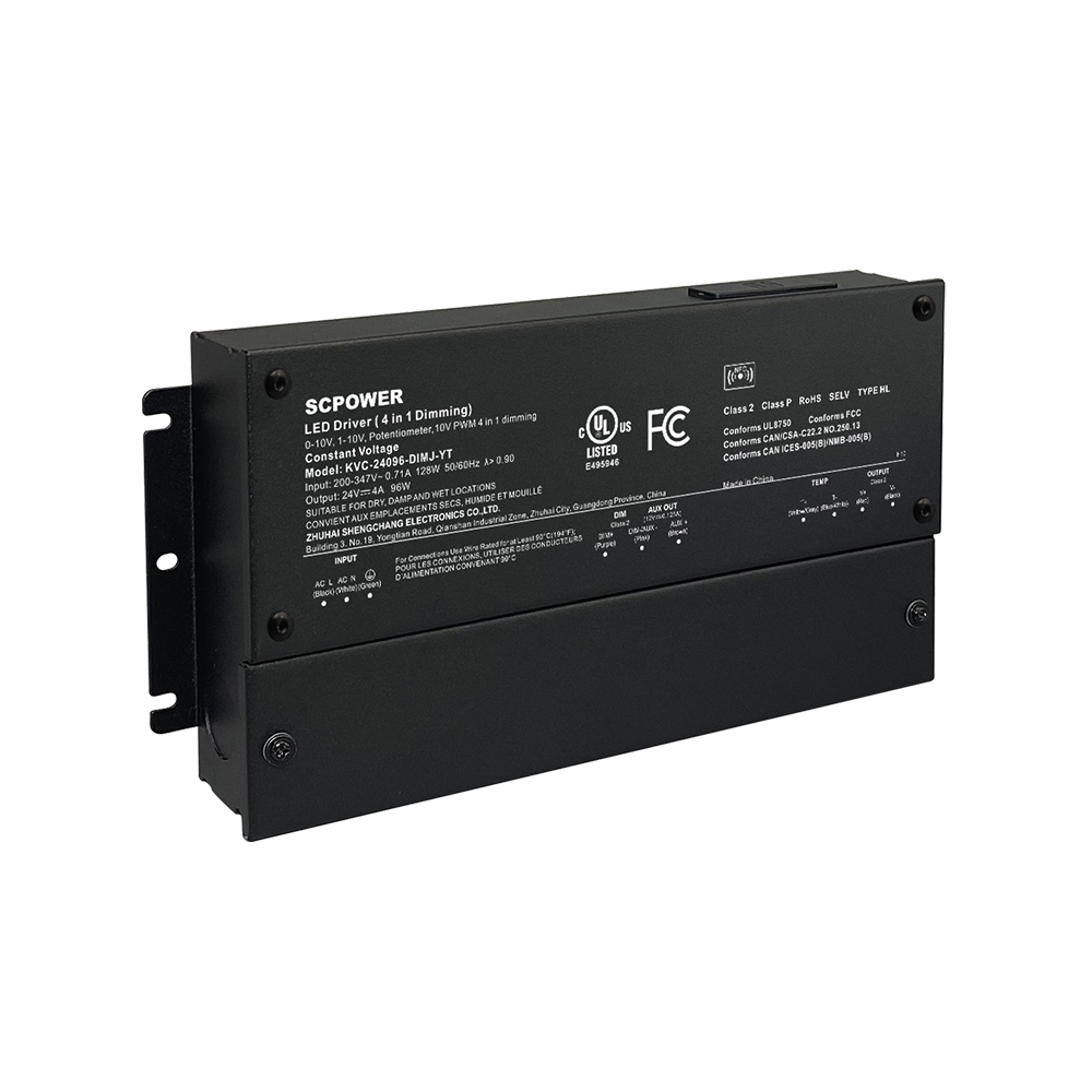 288W 300W 0-10V RGB AC 200V 347V to 12V 24V 36V 48V DC Constant Voltage Programmable LED Drivers Waterproof