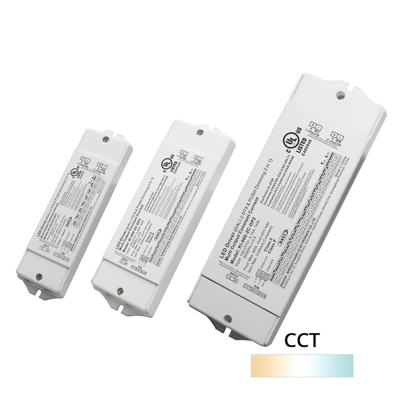 DP2 20W 40W 60W Aicme 2 Reatha tairiseach CCT Dali 2 Tiománaí LED Dimmable Dimmable