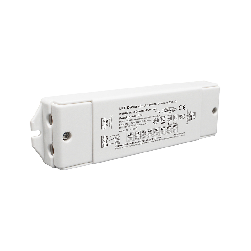 DP2 10W 20W 40W 60W Konstante Strom Dali 2 Push Class 2 LED -Treiber