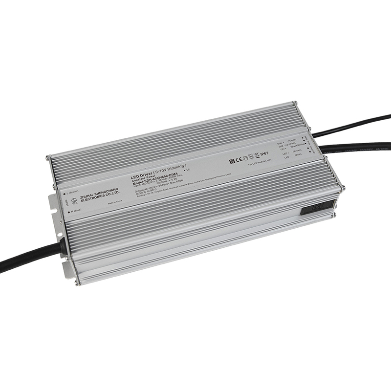 100W 150W 200W 240W 320W 480W 600W 800W 0-10V απομονωμένο οδηγό LED 220-480V AC