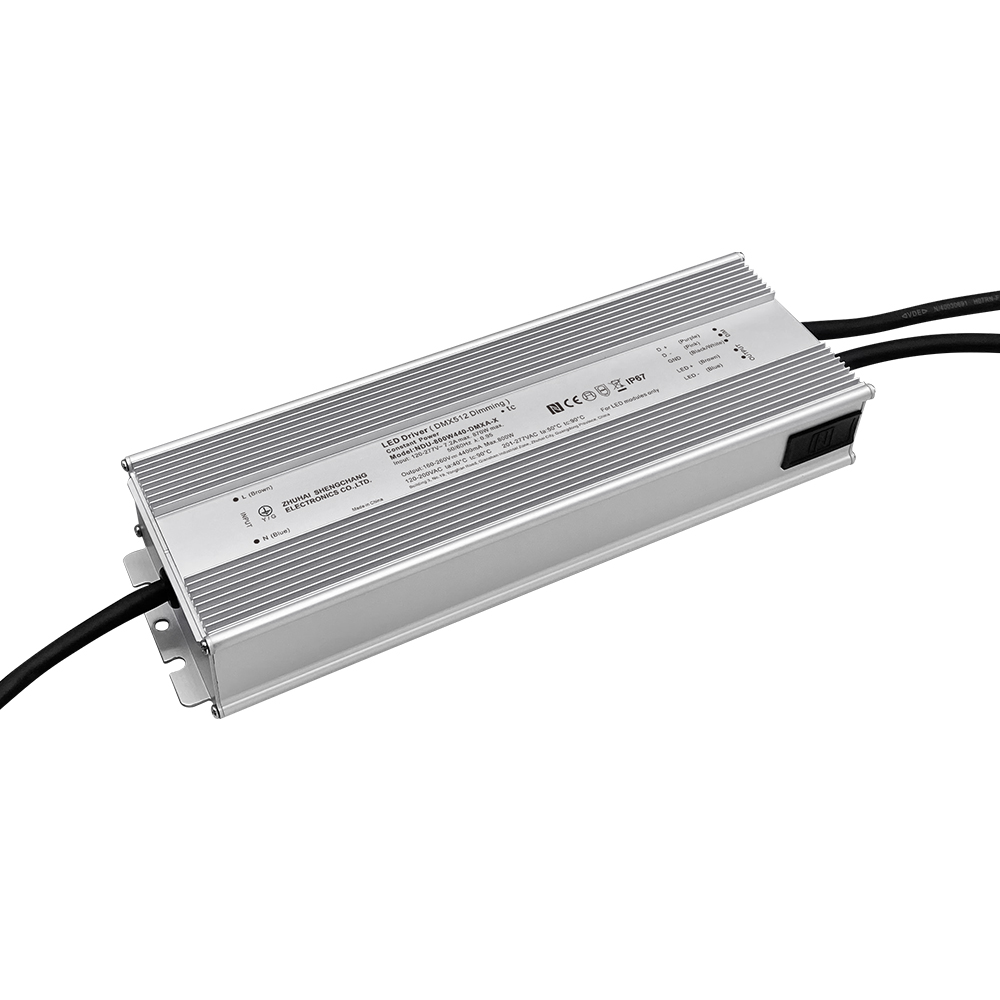 100W 150W 200W 240W 320W 400W 500W 600W 720W 800W 1200W DALI-2 D4I Μη απομονωμένος οδηγός LED 220-480VAC