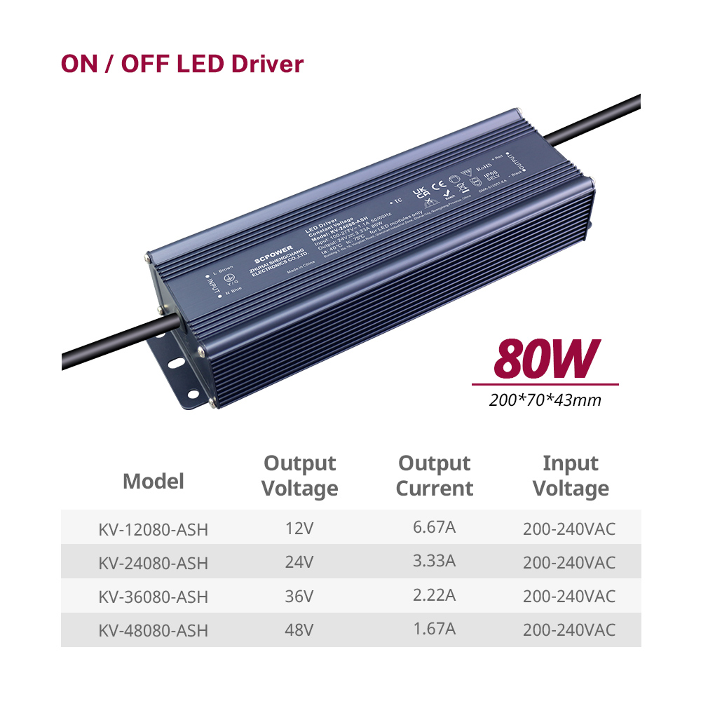 60 80 100 120 150 200 300 320 360 500 600 800 1000 Watt CV PFC function Switching Power Supply SAA Listed