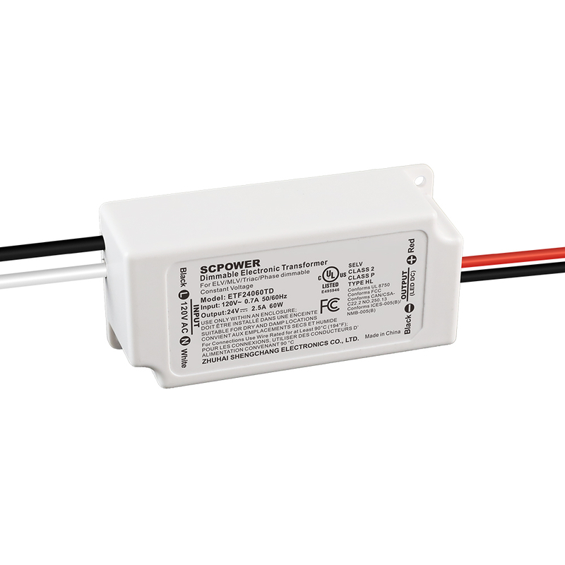 60W 96W Triac Dimmable Low Voltage Transformer 12 24 Volt LED Lights