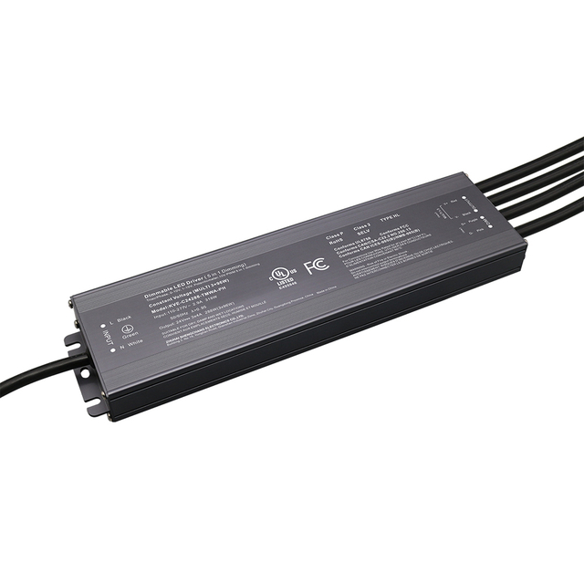 Clase 2 180W 192W 288W 300W TRIAC 0-10V Condutores LED DIMMABLES CV múltiple