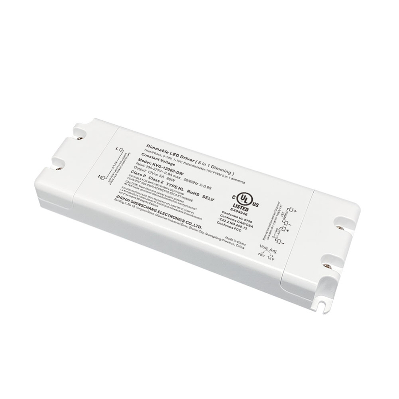 KVG-60-DW 60W CV american lighting 100-277v ac ul pin plug-in 5a 60w 24vdc constant voltage led driver