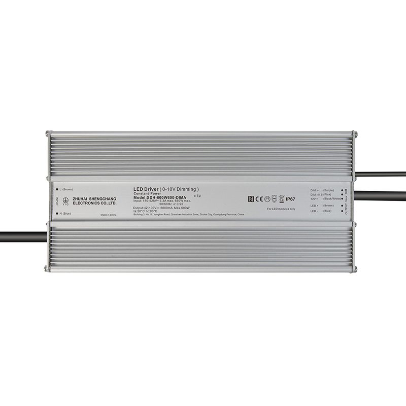 100W 150W 200W 240W 320W 480W 600W 800W 0-10V Isolated LED Driver 220-480V AC